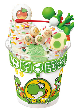 画像ギャラリー No.008のサムネイル画像 / 「スーパーマリオ」,サーティーワンコラボ商品が7月1日に登場。ハテナブロックのカップに入ったシングルサンデーなど