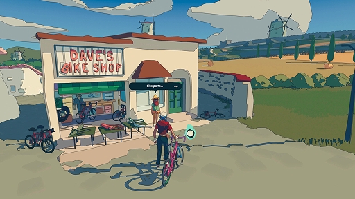 画像ギャラリー No.005のサムネイル画像 / 自転車レースADV「Wheel World」本日配信。自転車がすべてのルールを握る世界で,レースを繰り返して伝説のパーツをすべて取り戻せ