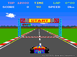 画像ギャラリー No.001のサムネイル画像 / Switch/PS4「アーケードアーカイブス ポールポジション」,7月6日に配信。1982年に発売された擬似3Dリアビューを採用したレースゲーム