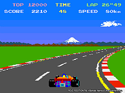 画像ギャラリー No.002のサムネイル画像 / Switch/PS4「アーケードアーカイブス ポールポジション」,7月6日に配信。1982年に発売された擬似3Dリアビューを採用したレースゲーム