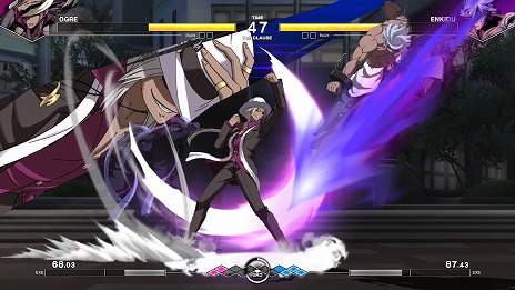 ���������꡼ No.012�Υ���ͥ������ / ��UNDER NIGHT IN-BIRTH II Sys:Celes��������������ӭ�β��֥������פ�2��20���˻���ܶ���ǤΥ�å��夬���Ϥʥѥ����饯����