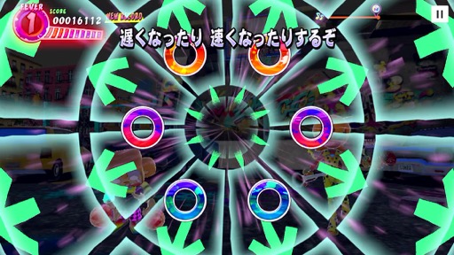 画像ギャラリー No.013のサムネイル画像 / タッチ操作で遊ぶマラカスリズムアクション! 「サンバDEアミーゴ:パーティー・トゥー・ゴー」(今日から始めろApple Arcade #46)