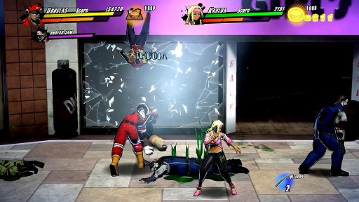 画像ギャラリー No.020のサムネイル画像 / シリーズ最新作「RUSHING BEAT X: Return Of Brawl Brothers」，本日発売。150種以上の技とコンボが楽しめるベルトスクロールアクション