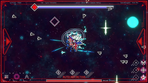 ���������꡼ No.003�Υ���ͥ������ / ��ʬ�����α��������Ȥ߾夲���臘�������饤��STG��Ark of The Kosmoz�ס�Steam���ȥ��ڡ����������itch.io�ǤϦ��ǥǥ⤬������