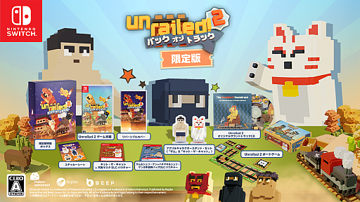 画像ギャラリー No.013のサムネイル画像 / 「Unrailed 2:バック・オン・トラック」，本日発売。新たなバイオーム「地下ユニット」が登場