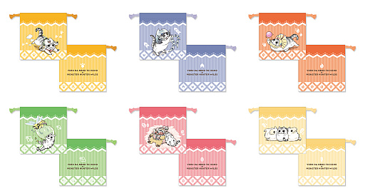 画像ギャラリー No.005のサムネイル画像 / 「モンハンワイルズ」とコミックエッセイ「夜は猫といっしょ」のコラボ商品がカプくじオンラインで発売