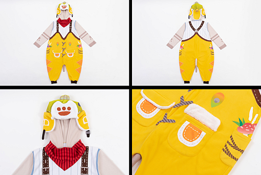 画像ギャラリー No.003のサムネイル画像 / 「モンスターハンターワイルズ」，「オトモアイルー着ぐるみルームウェア」が3月13日に発売