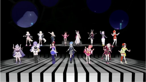 ���������꡼ No.001�Υ���ͥ������ / ��hololive 6th fes. Color Rise Harmony�ס���Day2��CREATORS�� STAGE��ݡ��ȡ�31̾�Υ����ȿؤ��ۥ��饤��ȯ�ο͵��ʤ�Τ��夲��