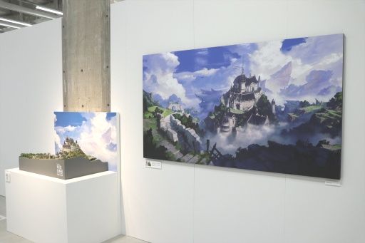 画像ギャラリー No.002のサムネイル画像 / グラブル,ウマ娘,シャドバなど6タイトルの厳選した背景アートを楽しめる「Cygames背景美術展 2024-2025」,東京・武蔵野美術大学で開催中