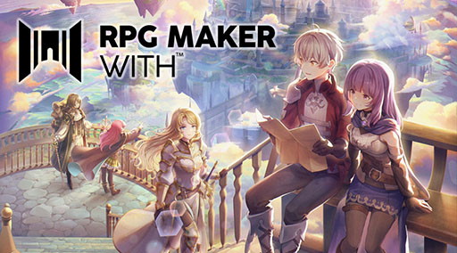 ���������꡼ No.001�Υ���ͥ������ / PS5/PS4�ǡ�RPG MAKER WITH�ס�����ȯ�䡣��������Υ�����˴ޤޤ���Ǻ�������ǽ�ʥ����åȥ�������󥰵�ǽ�����