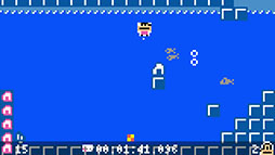 画像ギャラリー No.004のサムネイル画像 / 「わわねこのしま」,Steamストアページが公開に。おにぎりを頬張ると変化する“わたし”を操作して挑むアクションゲーム