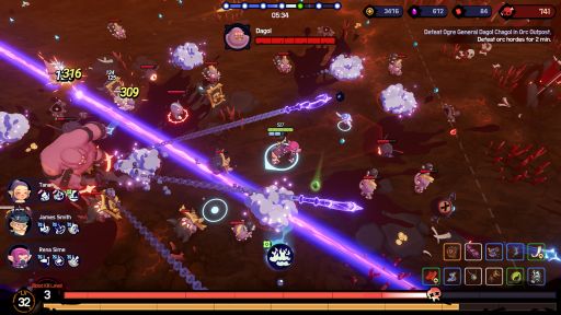 画像ギャラリー No.002のサムネイル画像 / 3人でチームを組み,オークの大群に挑むローグライトアクション「トリニティーサバイバーズ」,早期アクセスをSteamで開始