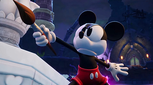  No.001Υͥ / Disney Epic Mickey: RebrushedסSwitch2024ǯȯ䡣2011ǯȯ䤵줿WiiѥեȤΥޥȥ