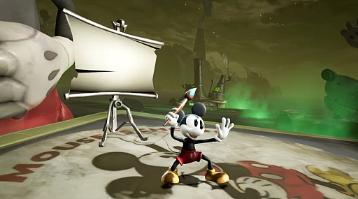  No.003Υͥ / Disney Epic Mickey: RebrushedסSwitch2024ǯȯ䡣2011ǯȯ䤵줿WiiѥեȤΥޥȥ