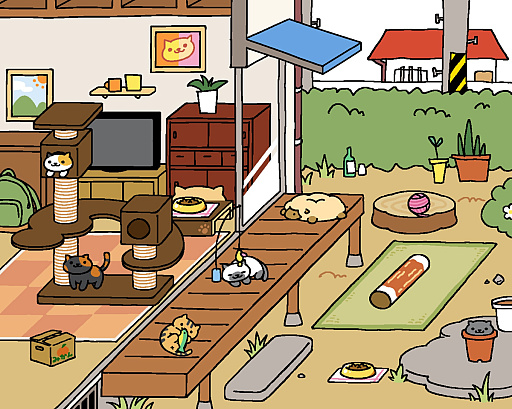 画像ギャラリー No.002のサムネイル画像 / 2月22日は猫の日! 「ねこあつめ2」で猫欲を満たしてきた日々の成果。キュートなお尻コレクション&ねこパフェをご覧ください