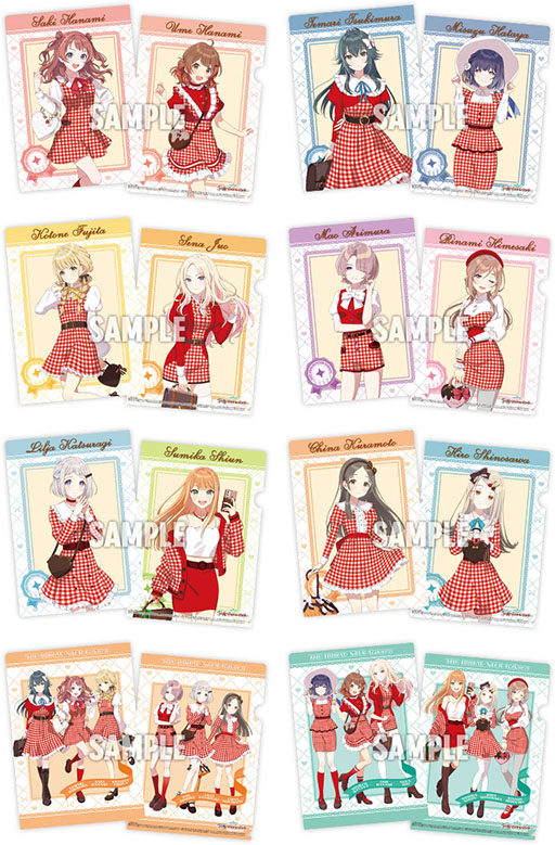 画像ギャラリー No.003のサムネイル画像 / 「学園アイドルマスター」,ローソンキャンペーンを開始。花海咲季,花海佑芽姉妹らがデザインされたオリジナルクリアファイルが手に入る