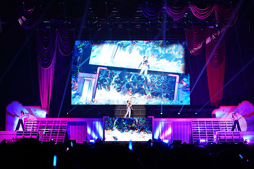 画像ギャラリー No.015のサムネイル画像 / 「学園アイドルマスター 初星音楽祭」視聴レポ。13人のアイドルが全力パフォーマンスで魅せた公演は，コラボ楽曲や生バンド，ダンサーも登場