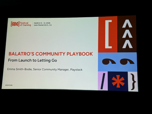 画像ギャラリー No.001のサムネイル画像 / 小さなスタジオの大ヒットインディーゲーム「Balatro」は，どうやって自立的なコミュニティを育てたのか。DiscordとReddit運営の実践［GDC 2026］