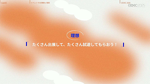 ꡼ No.028Υͥ / ǥ೫ȯԤۤȸ¤줿åȡΥƥåפҲ𤵤줿åݡȡCEDEC 2025