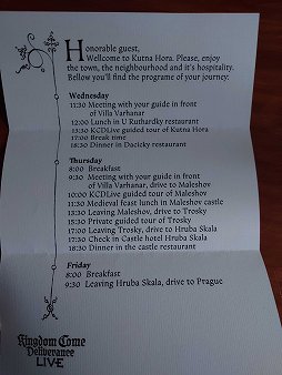 画像ギャラリー No.098のサムネイル画像 / 中世の宴で騒いだり,城や要塞に行ったり。チェコで「キングダムカム・デリバランスII」の舞台を巡ってきた