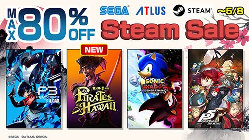 ���������꡼ No.001�Υ���ͥ������ / ��ζ��ǡ��8���� Pirates in Hawaii�ס֥ڥ륽��5 �����������פʤɤ��������оݤˡ�Steam�֥��� ������ǥ󥦥�����������ס���������