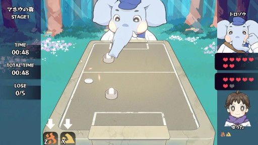 画像ギャラリー No.002のサムネイル画像 / 懐かしのエアホッケーにマホウ・アクションとローグライト要素を追加。「エアホッケー ゆうしゃとマホウの森」,Steamストアページを公開