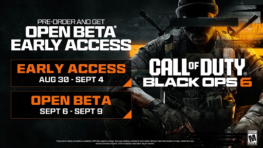 Call of Duty: Black Ops 6סޥץ쥤OBT8312ˤ錄곫ŷꡣ829ˡCall of Duty: Nextפۿͽ