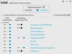 画像ギャラリー No.014のサムネイル画像 / ゲームにおいても競合に引けを取らない実力派CPU。Core Ultra 7 270K Plus&Core Ultra 5 250K Plusをレビュー