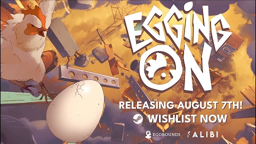 画像ギャラリー No.005のサムネイル画像 / 卵を割らないように転がすイライラ系アクションゲーム「Egging On」,8月7日に発売決定