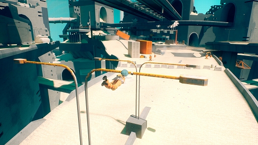 画像ギャラリー No.003のサムネイル画像 / チェーンソーを手にした少女が巨大重機に挑む。「MOTORSLICE」，5月5日にリリース決定