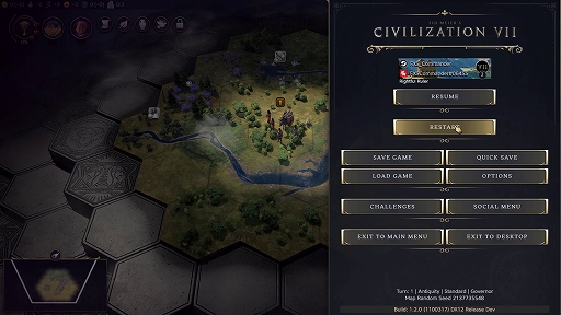 画像ギャラリー No.004のサムネイル画像 / 「Sid Meier's Civilization VII」,最新アップデート「1.1.1」配信開始。リスタートボタンや都市名変更など,カユい部分の改修を実施