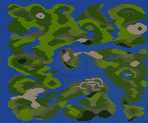 画像ギャラリー No.036のサムネイル画像 / 「ドラゴンクエストの日」記念企画。ロト三部作の舞台「アレフガルド」は,どのように姿を変えていったのか?