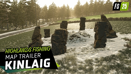 ꡼ No.002Υͥ / Farming Simulator 25ס114ۿ緿ĥѥåHighlands Fishingɤо줹뿷ޥåסKinlaigɤξ