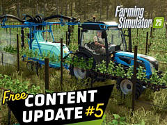 ��Farming Simulator 25�ס�̵������ƥ�ĥ��åץǡ�����5�Ƥ��ۿ����ϡ�Kramer�����ȥƥ�ϥ�ɥ顼��Berthoud�θ�����ʮ̸�������