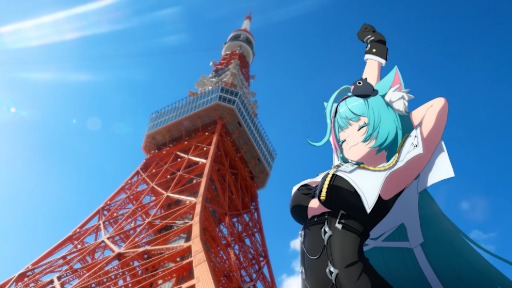 ���������꡼ No.006�Υ���ͥ������ / ��NTE: Neverness to Everness�ס���������ॷ�祦2025�˸��������̱�����������¼̤��طʤ������ߥ�Ȥ���륷�����