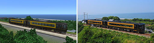 画像ギャラリー No.002のサムネイル画像 / アートディンク×JR九州のコラボコンテストを開催。“JR九州らしい列車”をテーマとした作品を3月2日まで募集中