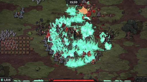 画像ギャラリー No.001のサムネイル画像 / 倒した敵を蘇生して大軍勢を作っていく。ヴァンサバ系アクション「Be My Horde」,地獄界ステージを追加するアップデートを実施