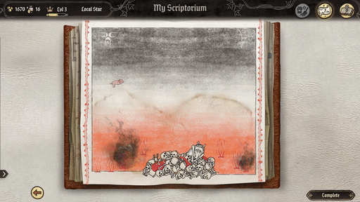 画像ギャラリー No.011のサムネイル画像 / 想いを託すラブレターから，身代金を要求する脅迫状まで。中世写本挿絵工房シム「Scriptorium: Master of Manuscripts」，2026年4月17日リリース