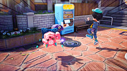 画像ギャラリー No.010のサムネイル画像 / 妖怪ウォッチの流れを継承した「ホーリーホラーマンション」，ゲームプレイ映像を公開。「モノノケ」にできそうな物を探して，街中を探索する様子を収録