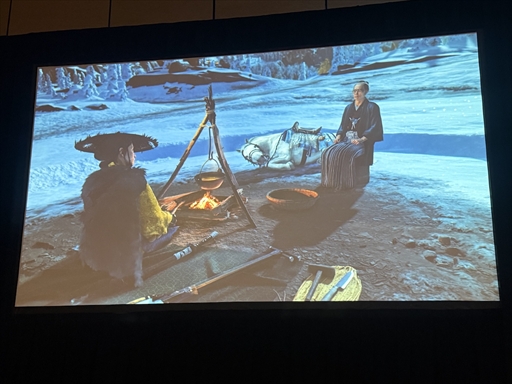 画像ギャラリー No.013のサムネイル画像 / 脚本に込めた“間”をゲームの中へ。「Ghost of Yōtei」で刷新された会話制作パイプライン［GDC 2026］