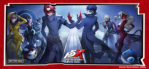 画像ギャラリー No.001のサムネイル画像 / 「ペルソナ5: The Phantom X」,秋葉原でコラボイベントを1月26日〜2月27日に開催。秋葉原エリア100店舗との大規模タイアップなどを実施