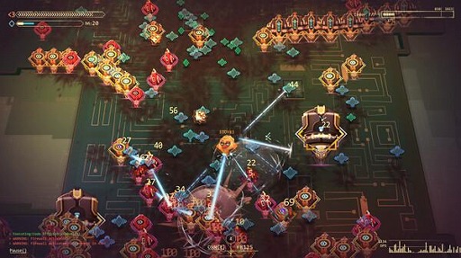 画像ギャラリー No.010のサムネイル画像 / SFローグライクアクション「サバイバルコード」，Ver.1.0をSteamで正式リリース。150以上のノードを組み合わせて戦う電脳バトル