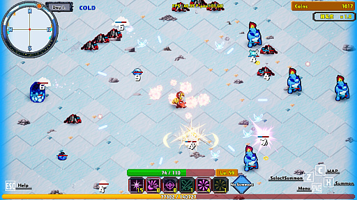 画像ギャラリー No.005のサムネイル画像 / 「Lazarus -Side Story of COMRADE FORCE-」,10月23日配信。迫りくる無数のモンスターをなぎ払いながら魔王の討伐を目指すアクションRPG