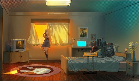 画像ギャラリー No.007のサムネイル画像 / 「Alice’s World」,Steamでリリース。「Ib」や「ゆめにっき」に影響を受けた,メタ要素のある2DパズルADV