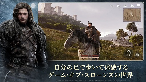 画像ギャラリー No.001のサムネイル画像 / オープンワールドRPG「ゲーム・オブ・スローンズ：キングスロード」，正式サービスを5月21日に開始。事前登録の受付が本日スタート