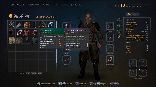 画像ギャラリー No.003のサムネイル画像 / マーカーシステムなしで探索を楽しむオープンワールドRPG「Of Ash and Steel」,PC向けに本日リリース