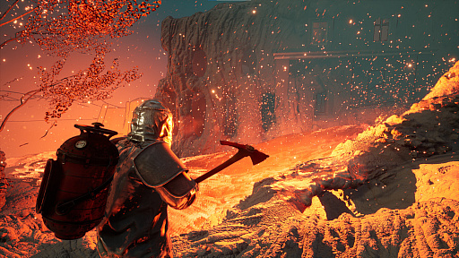 画像ギャラリー No.001のサムネイル画像 / 激しく噴火する火山で決死の救出活動。新作アクションADV「Into the Fire」の最新トレイラー公開