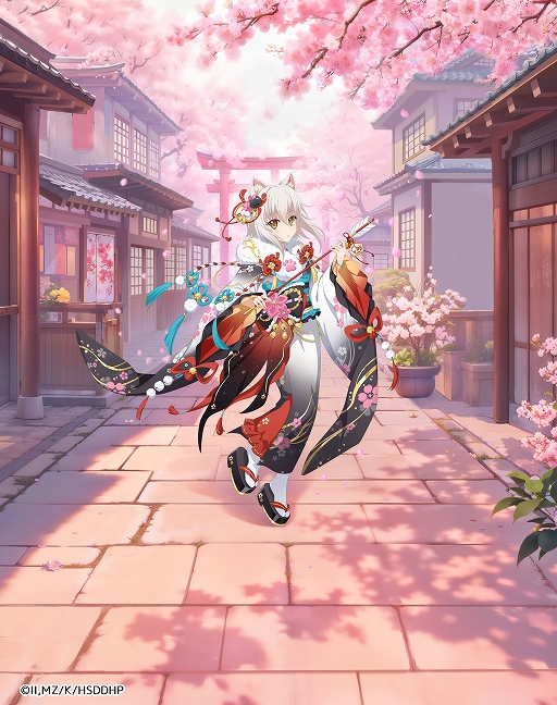 画像ギャラリー No.003のサムネイル画像 / 「ハイスクールD×D Operation paradise infinity」,年末年始キャンペーンを開催中。振り袖姿のキャラたちも登場