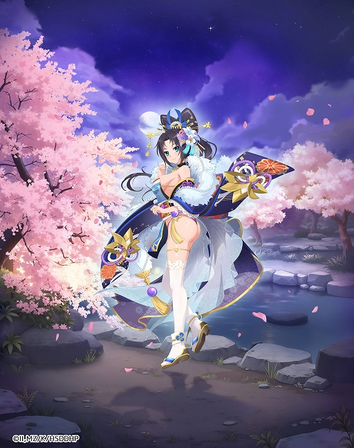 画像ギャラリー No.004のサムネイル画像 / 「ハイスクールD×D Operation paradise infinity」,年末年始キャンペーンを開催中。振り袖姿のキャラたちも登場