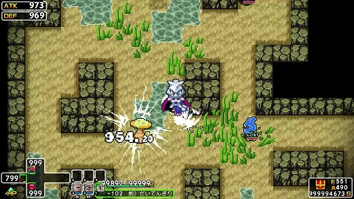 画像ギャラリー No.019のサムネイル画像 / 「クラシックダンジョンX3」×漫画「おざなりダンジョン」コラボ開始。モカ,ブルマン,キリマン,奥さん,白のマスターたちがドット絵で登場